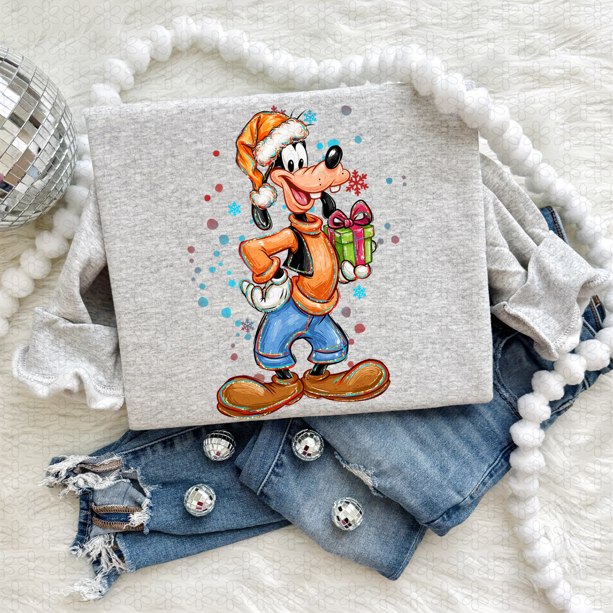 GOOFY CHRISTMAS Completed Tee