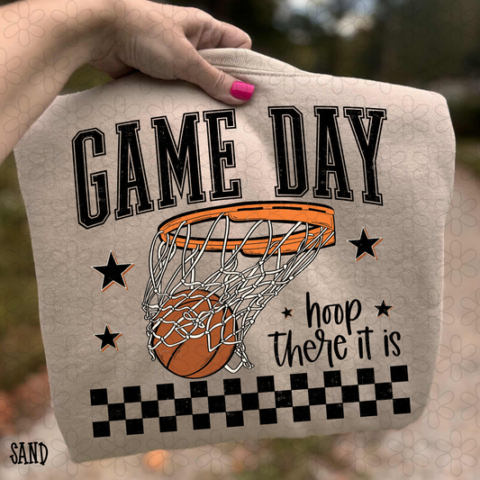 Game Day Hoop There It Is DTF Transfer