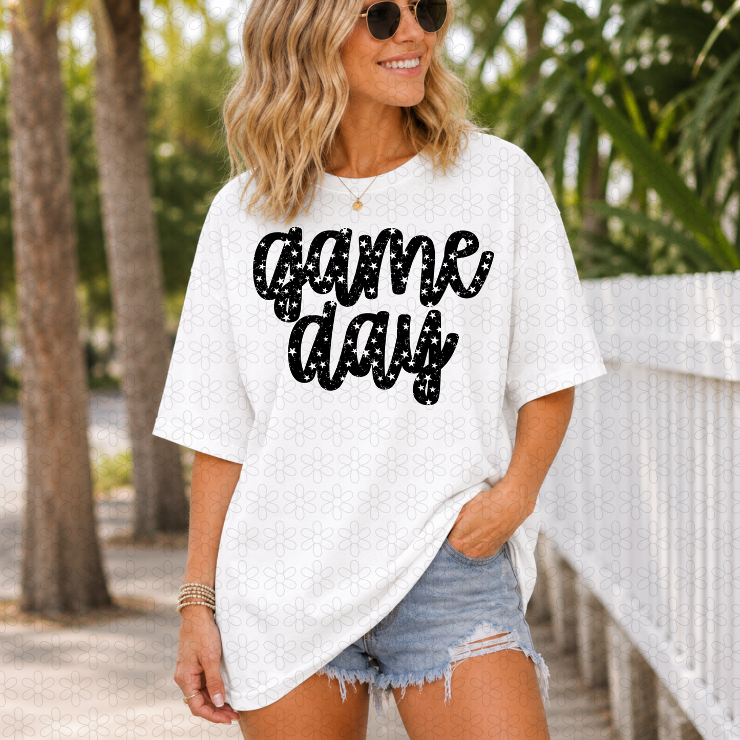 Game Day Stars (Multiple Colors) DTF Transfer