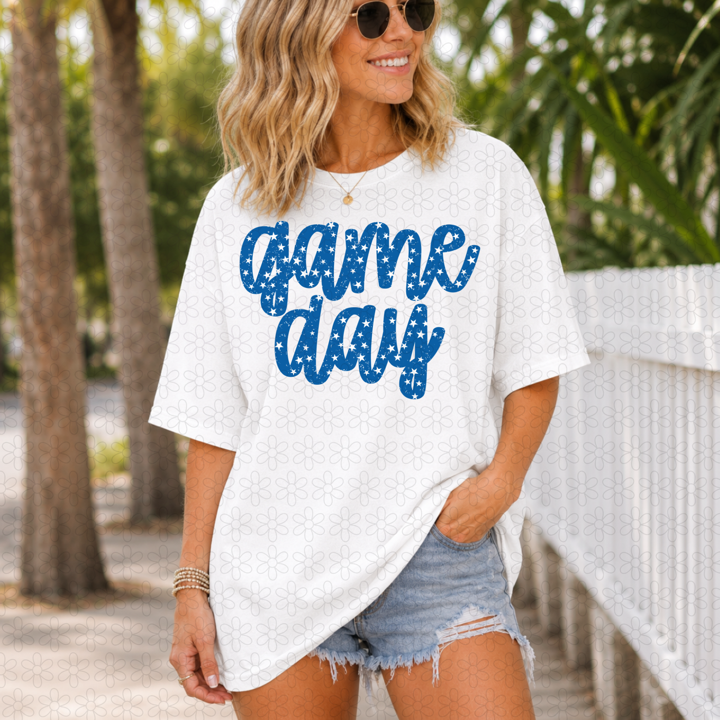 Game Day Stars (Multiple Colors) DTF Transfer