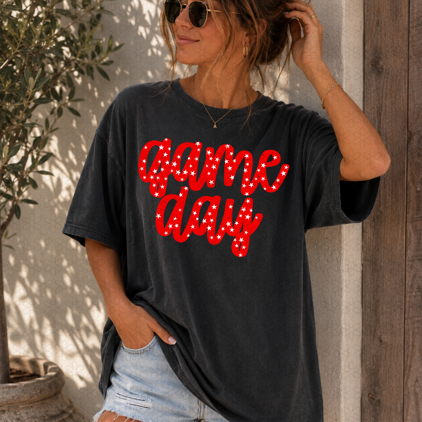 Game Day Stars (Multiple Colors) DTF Transfer