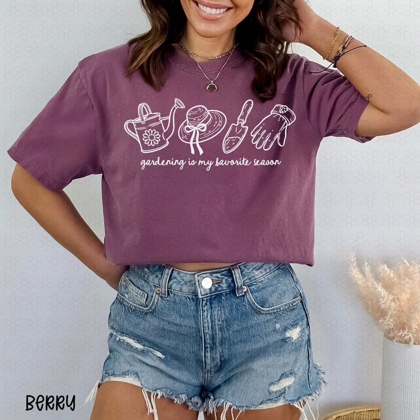 Gardening is my favorite season (Multiple Color Options) Completed Tee