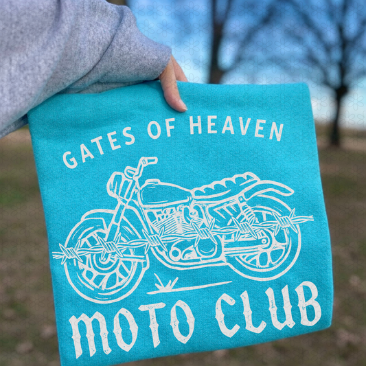 Gates Of Heaven- White Completed Tee
