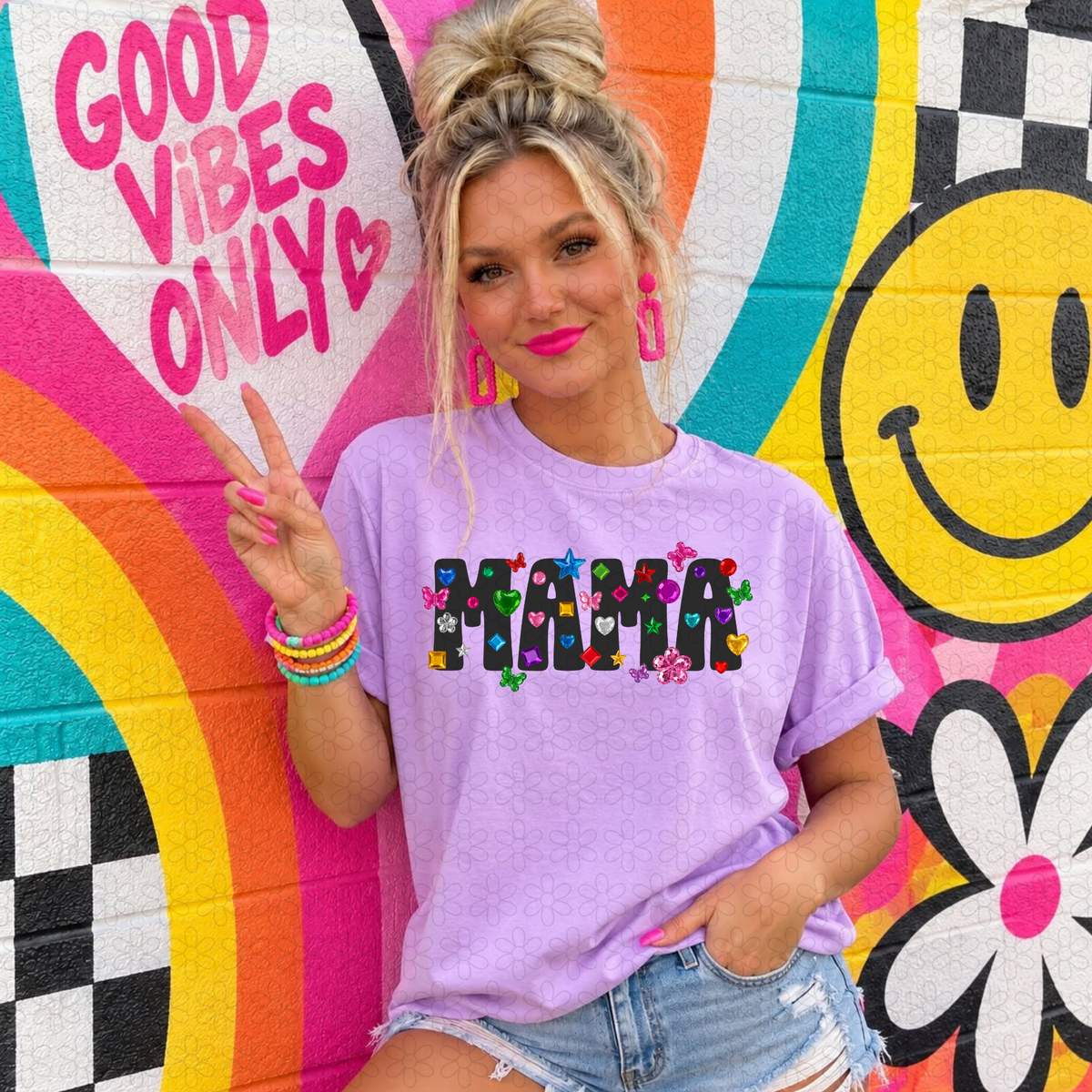Gem Mama Completed Tee