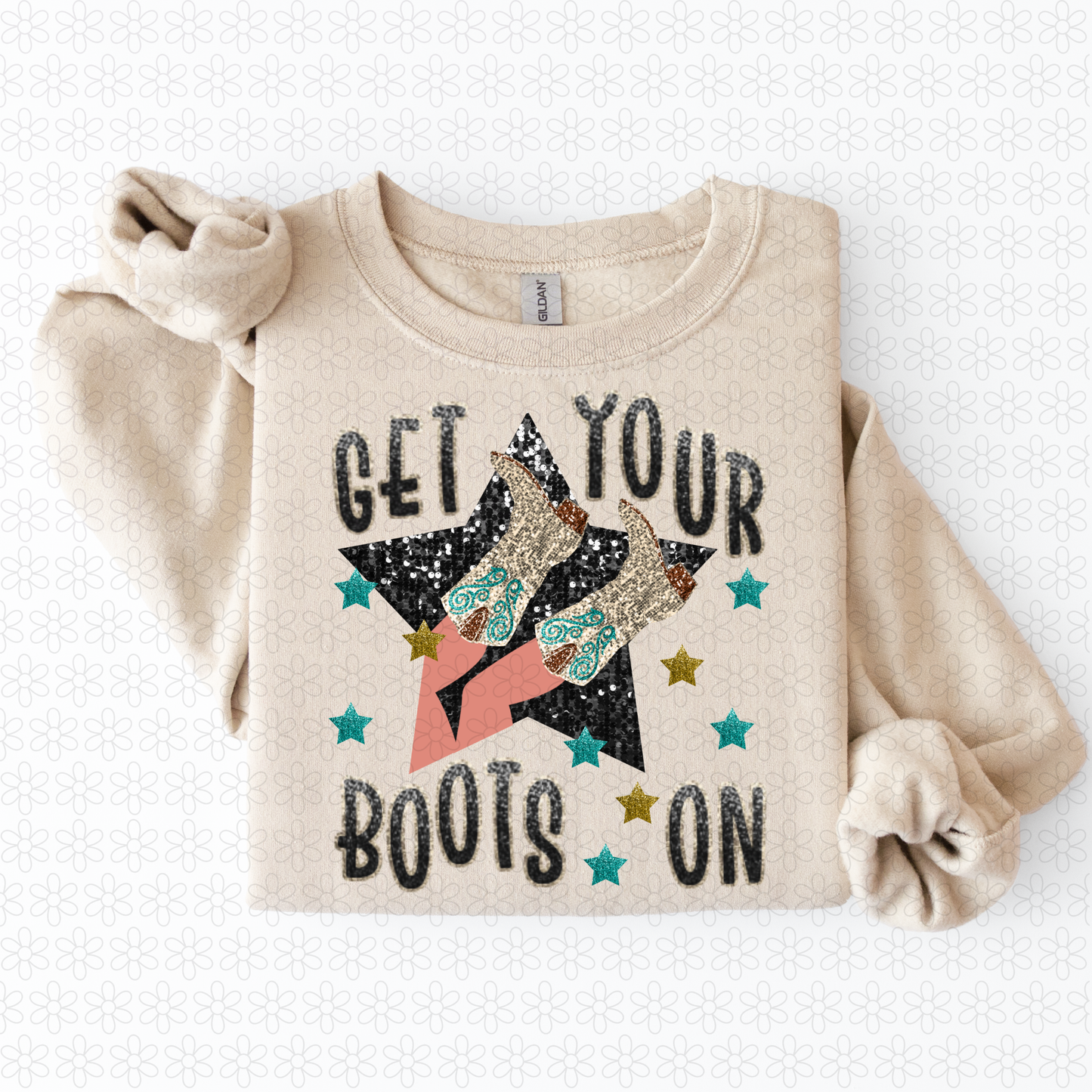 Get Your Boots On DTF Transfer