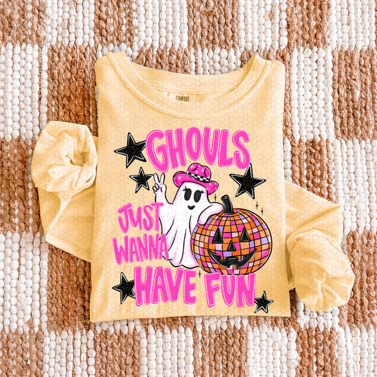 Ghouls Just wanna have fun Completed Tee
