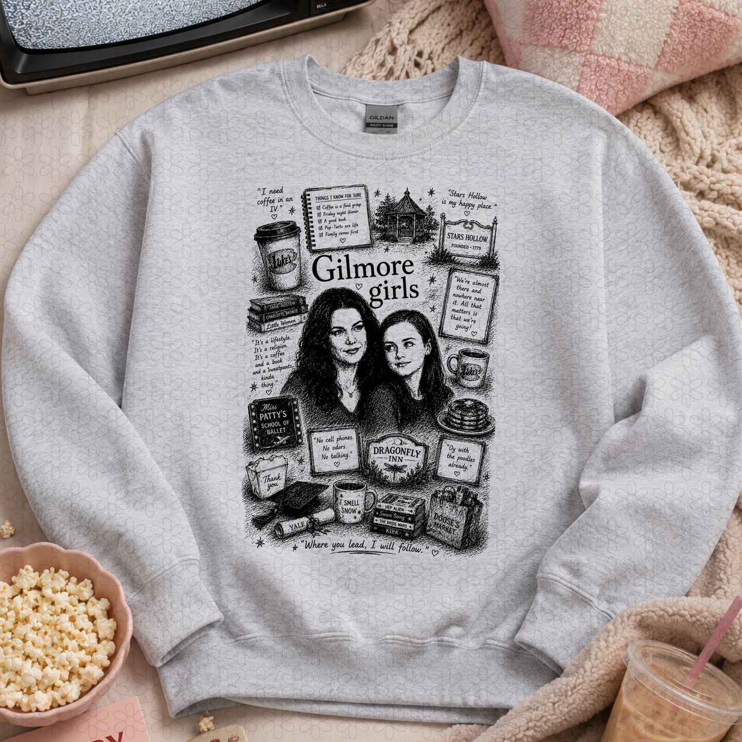 TV Show Collage (Multiple Options) Complete Tee