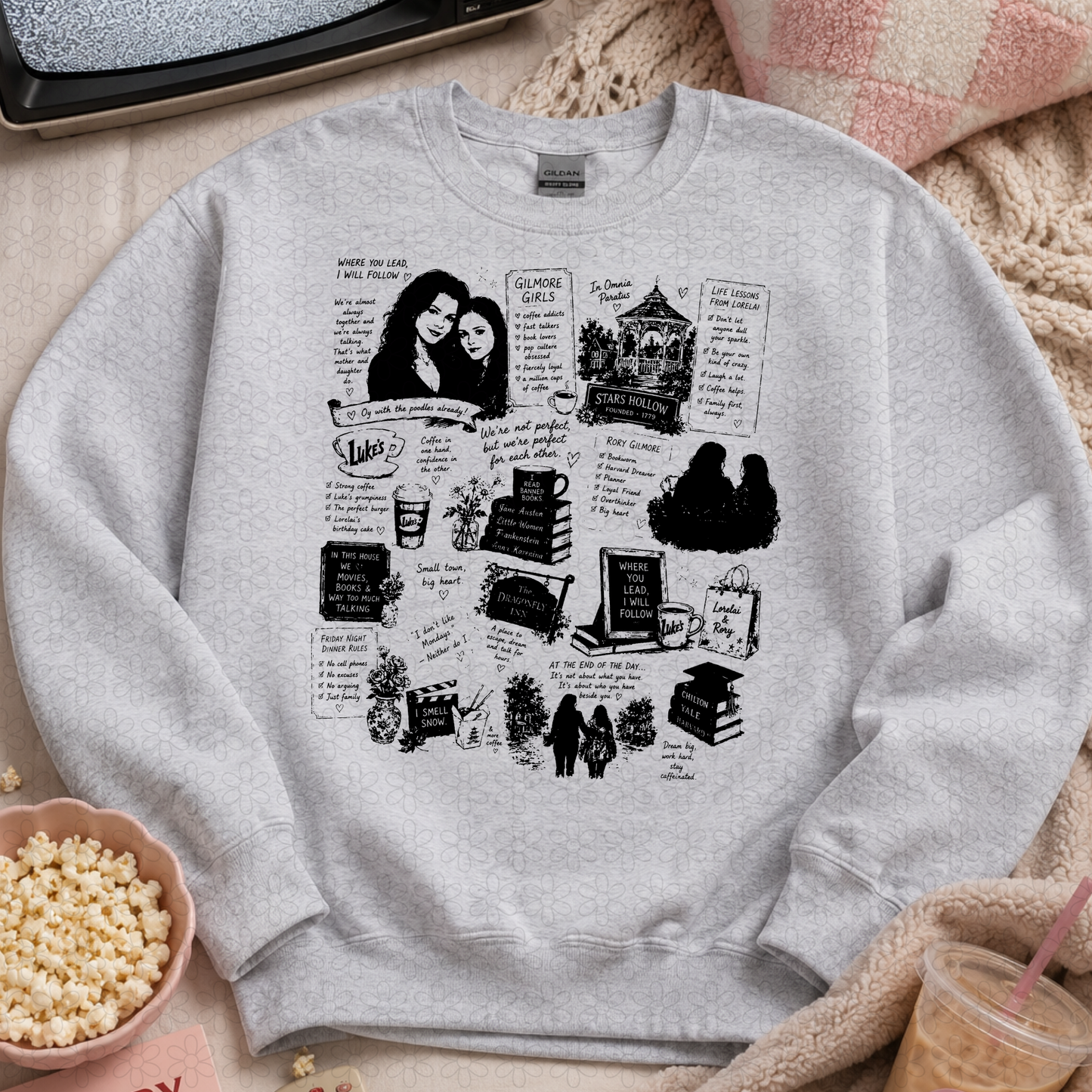 TV Show Collage (Multiple Options) Complete Tee