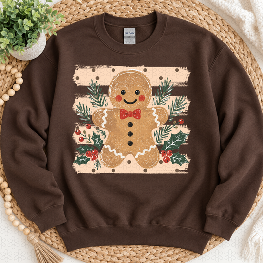 Gingerbread man  DTF Transfer