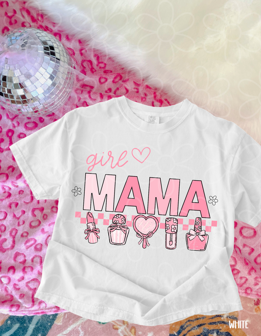Girl Mama Pink Completed Tee
