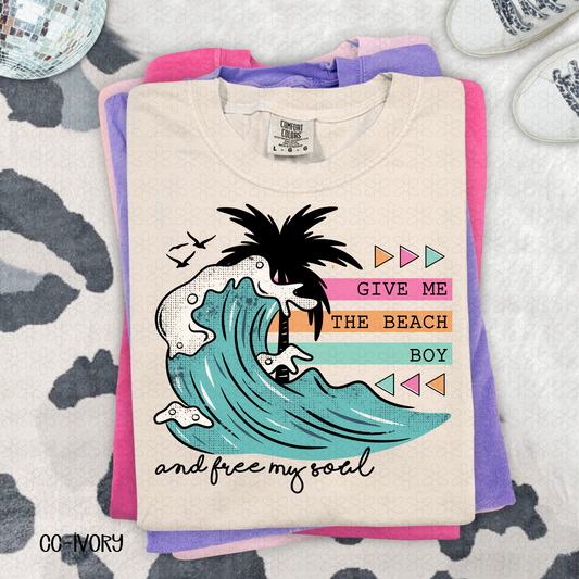Give Me The Beach Boy and Free My Soul Completed Tee