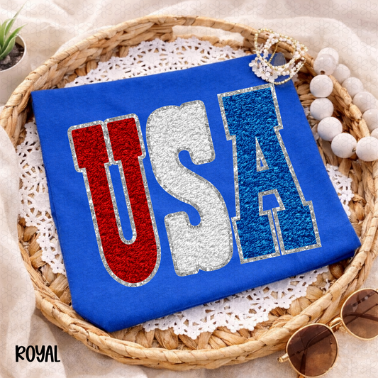 Glitter USA DTF Transfer