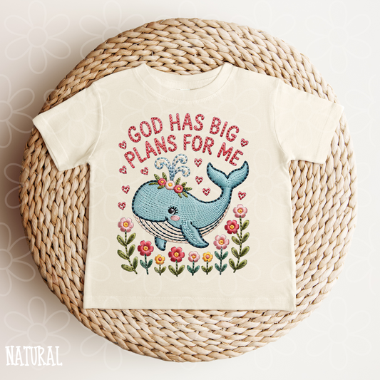 God Has Big Plans For Me DTF Transfer