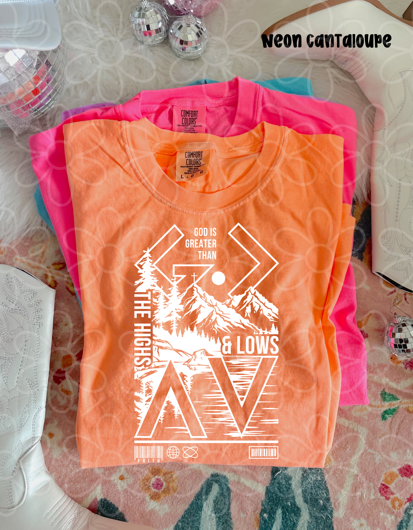 God Is Greater Than The Highs & Lows Completed Tee