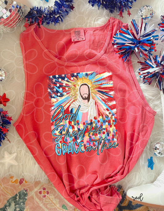 God Shed His Grace On Thee Completed Tee