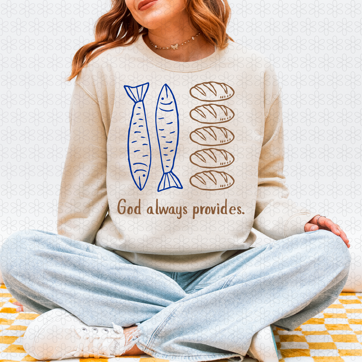 God Always Provides Completed Tee