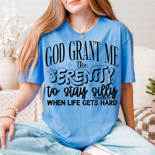 God Grant Me The Serenity DTF Transfer