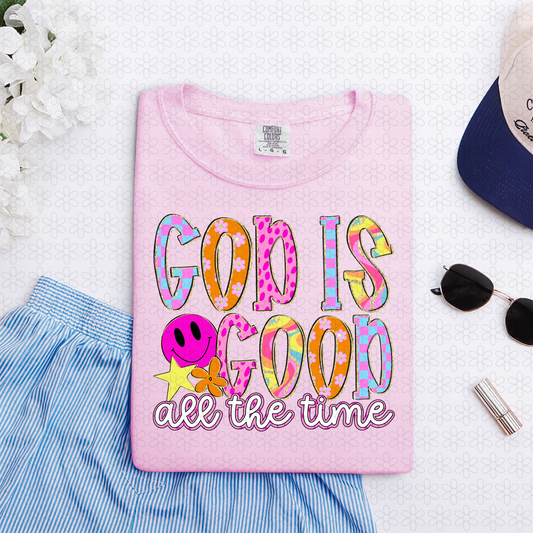 God Is Good All The Time Completed Tee