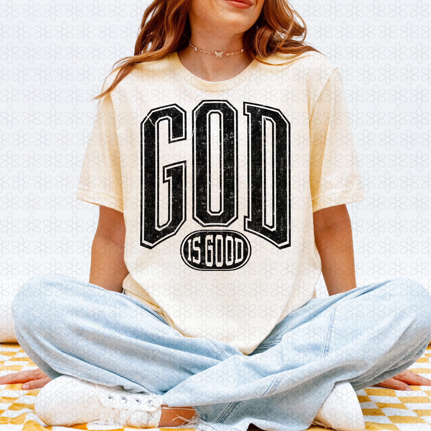 God Is good (Multiple Color Options) Completed Tee