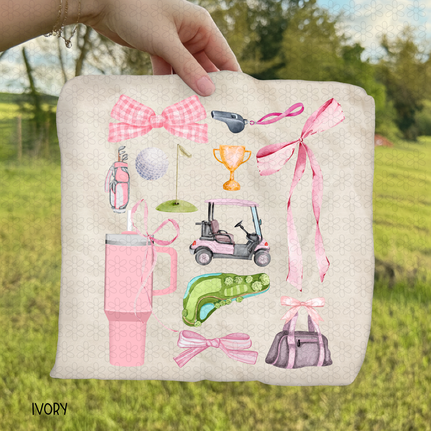 Pink Sports Coquette DTF Transfer