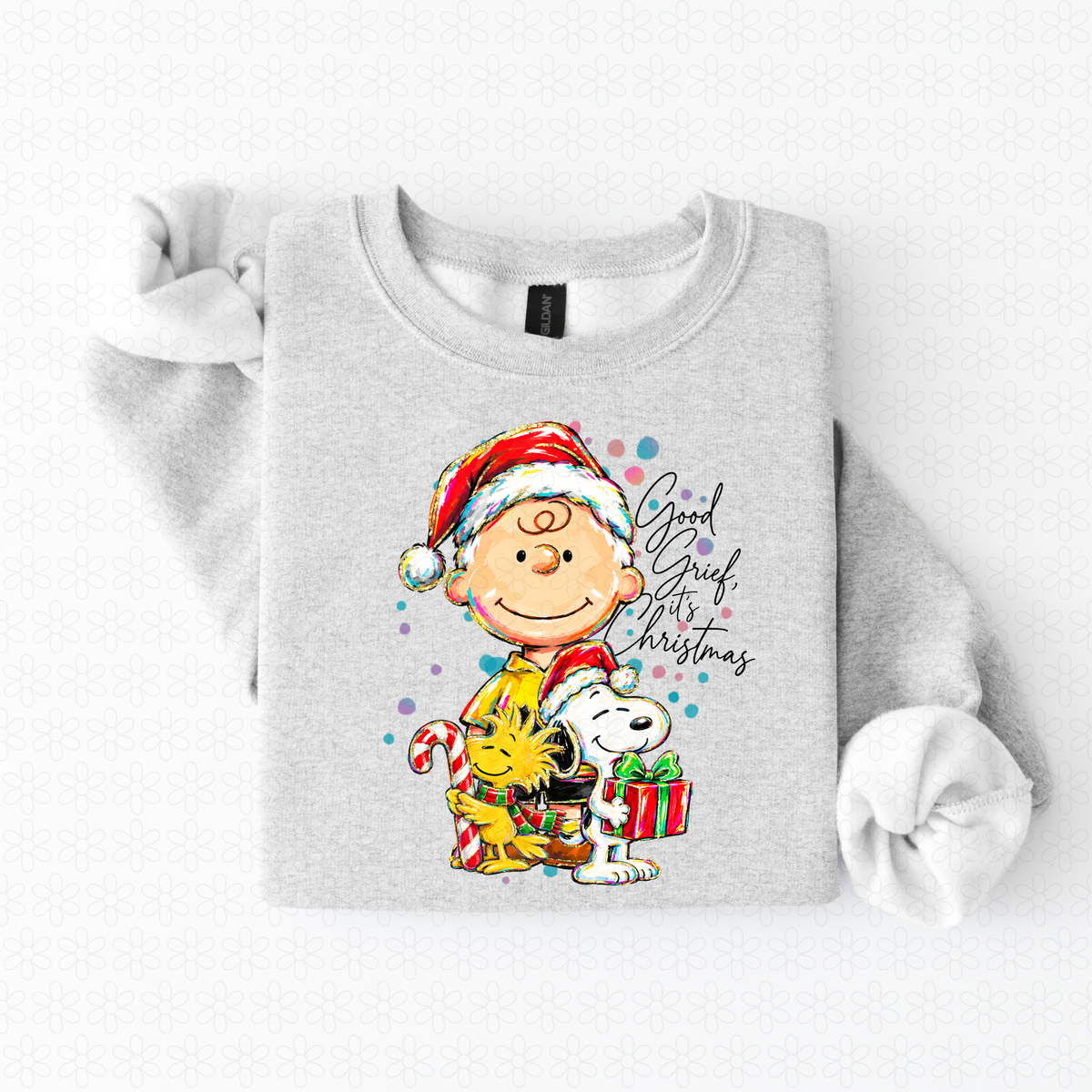 Good Grief it's Christmas Completed Tee