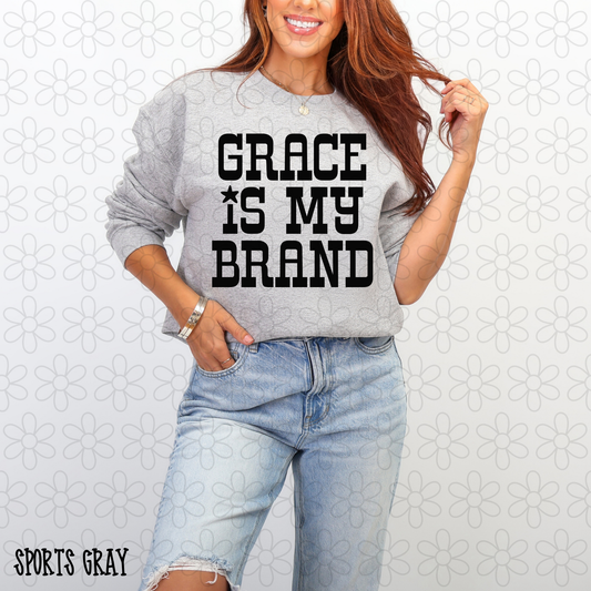 Grace Is My Brand DTF Transfer