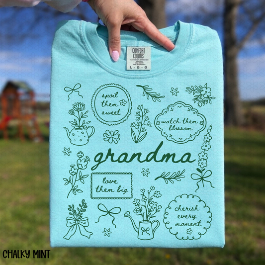 Grandma-Green DTF Transfer