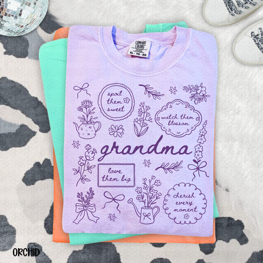 Grandma-Purple DTF Transfer