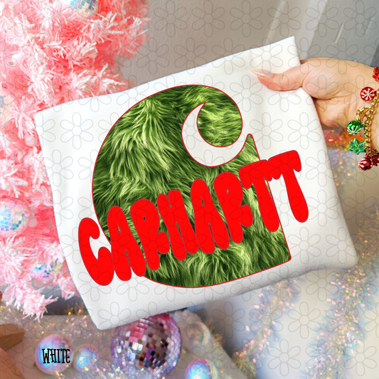 Green guy fur Carhartt  Completed Tee