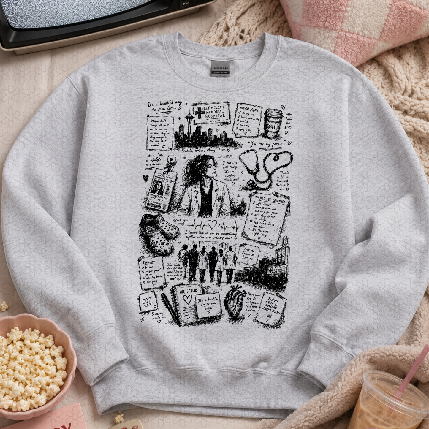 TV Show Collage (Multiple Options) Complete Tee
