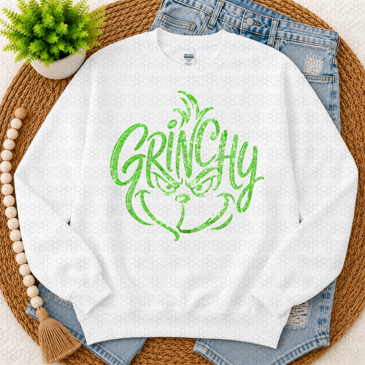Grinchy Completed Tee