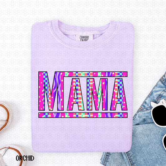Groovy Mama Completed Tee