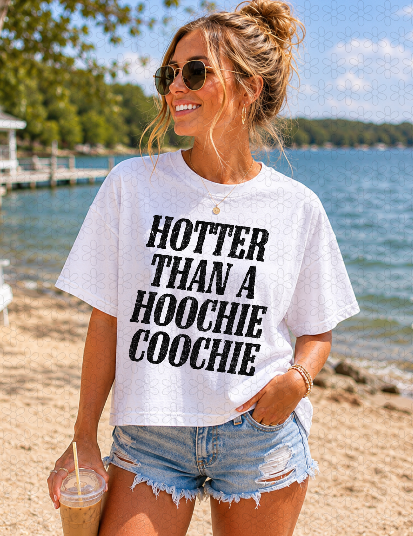 HOTTER THAN A HOOCHIE COOCHIE (Multiple Colors) Completed Tee