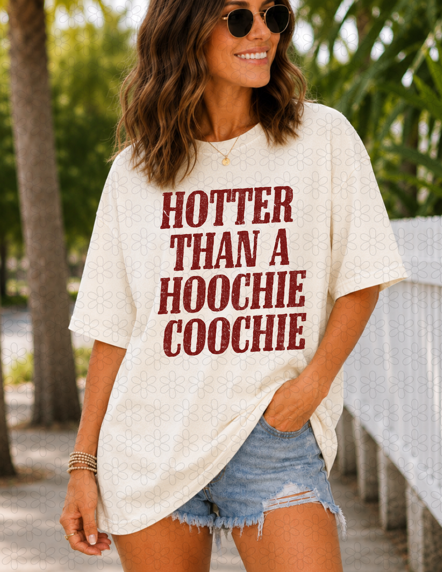 HOTTER THAN A HOOCHIE COOCHIE (Multiple Colors) Completed Tee