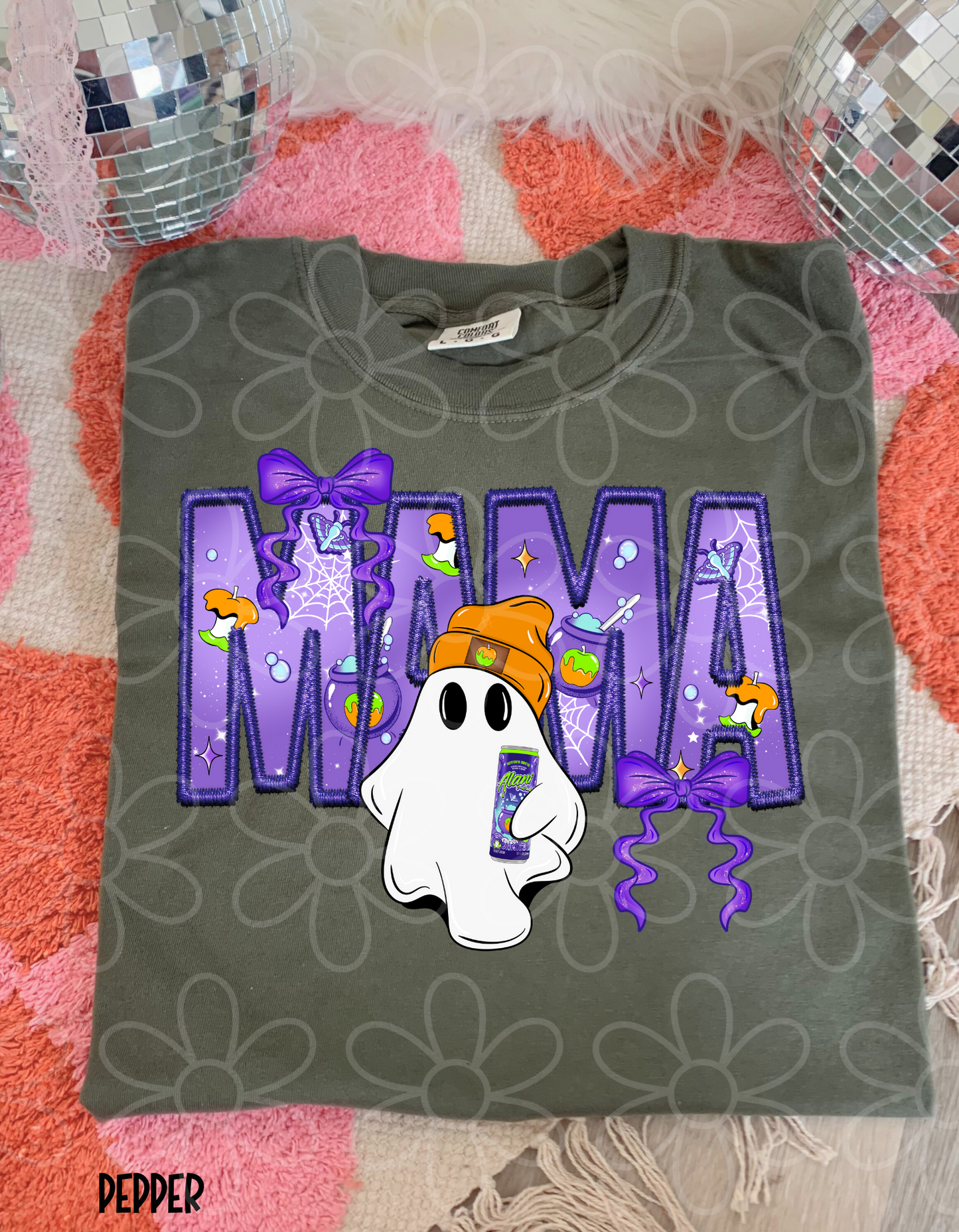 Halloween Mama Ghost Alani DTF Transfer