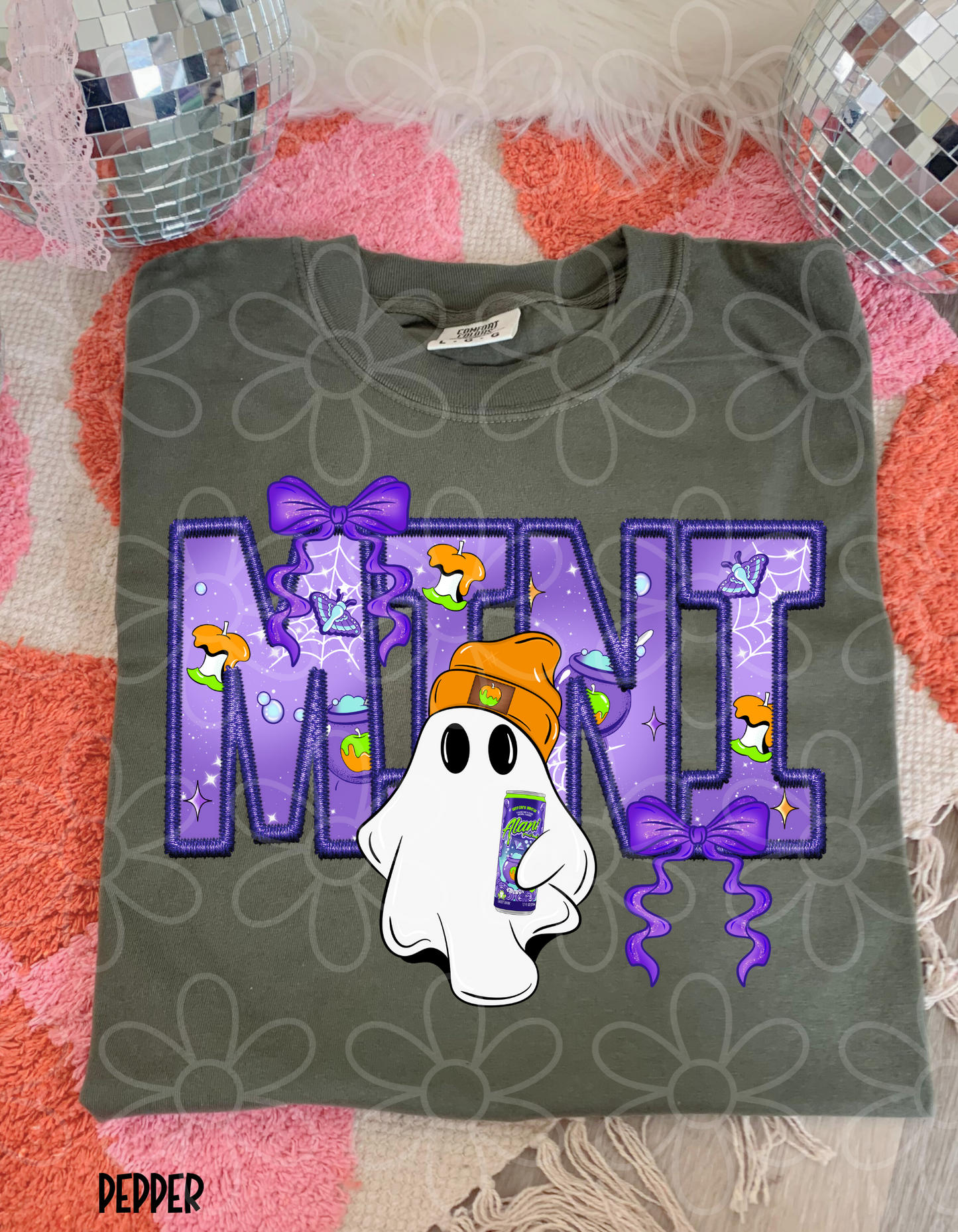 Halloween Mini Ghost Alani Kids Completed Tee