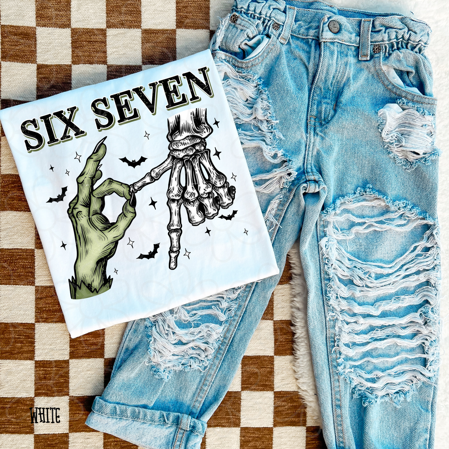 Halloween Six Seven Completed Tee