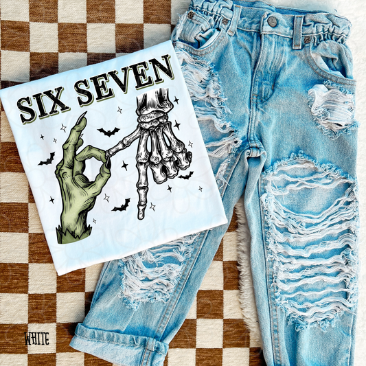 Halloween Six Seven Completed Tee