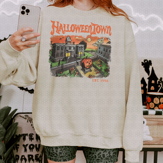 Halloween Town DTF Transfer