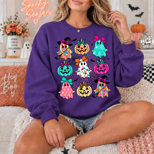 Halloween Coquette Completed Tee