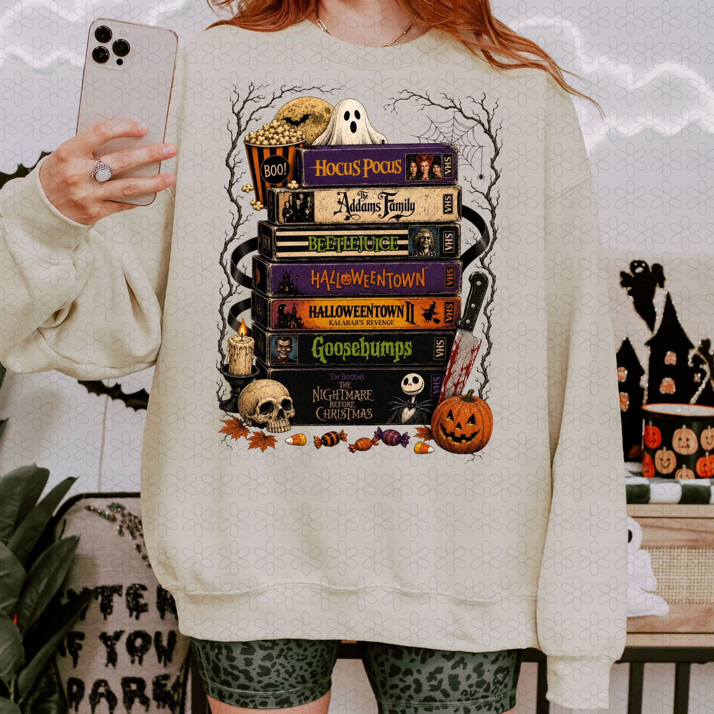 Halloween Movies DTF Transfer