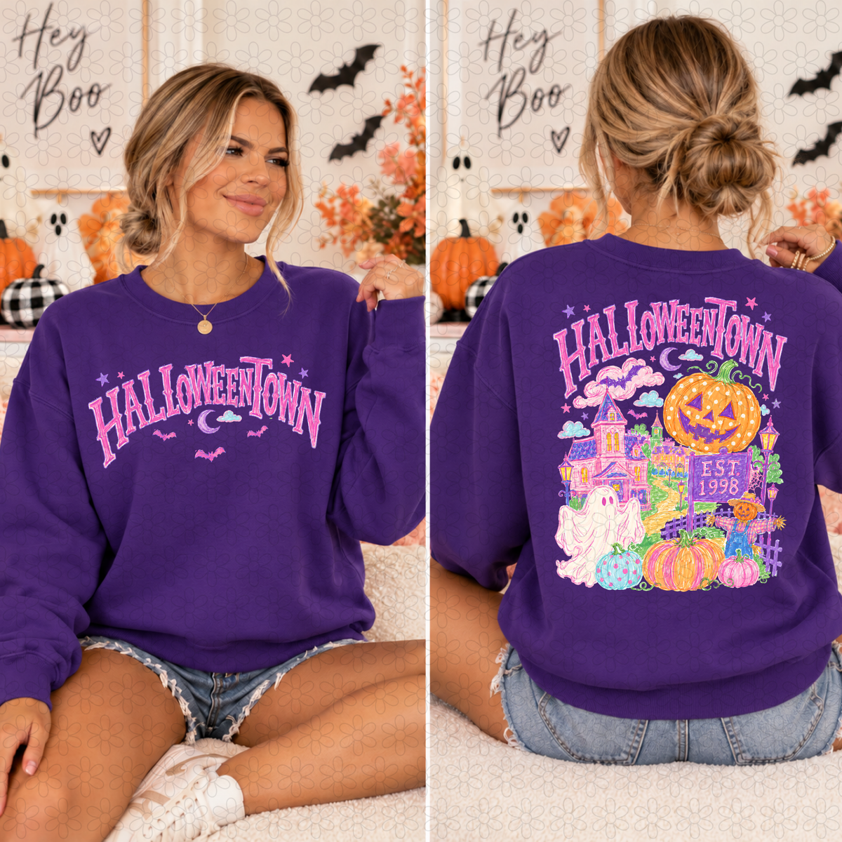 Halloween town Completed Tee