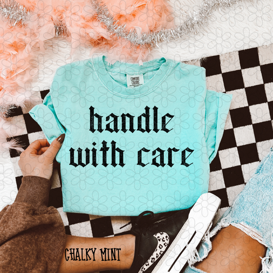 Handle With Care Kids Completed Tee