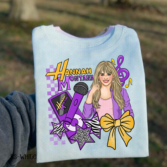 Hannah Montana DTF Transfer
