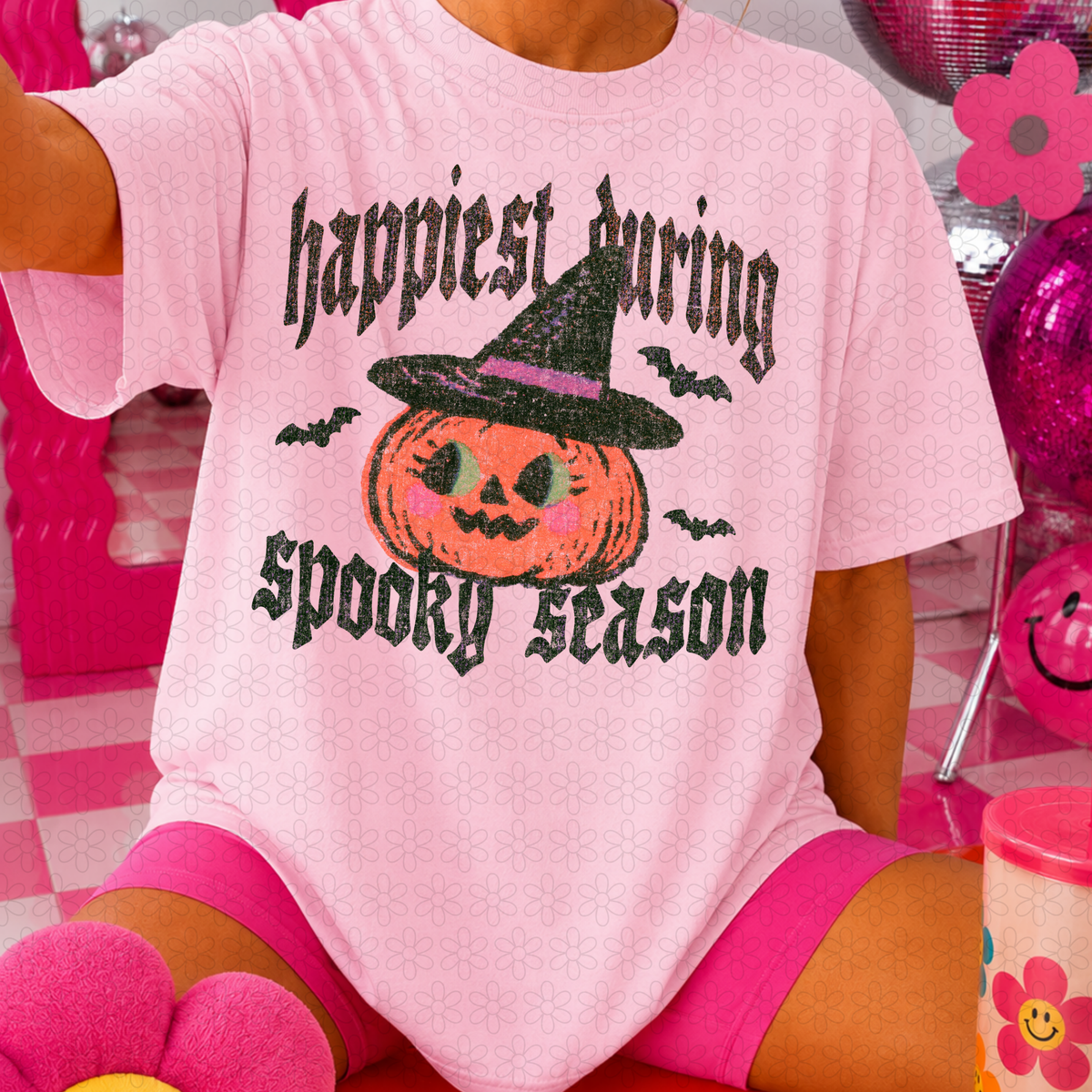 Happiest During Spooky Season DTF Transfer