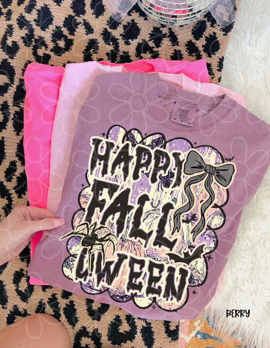 Happy Falliween Kids Completed Tee
