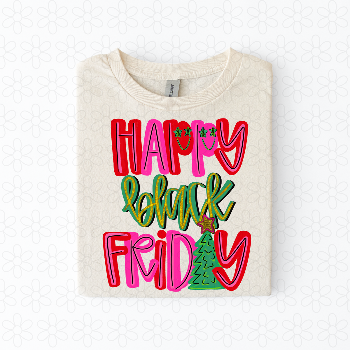 Happy Black Friday- Christmas Completed Tee