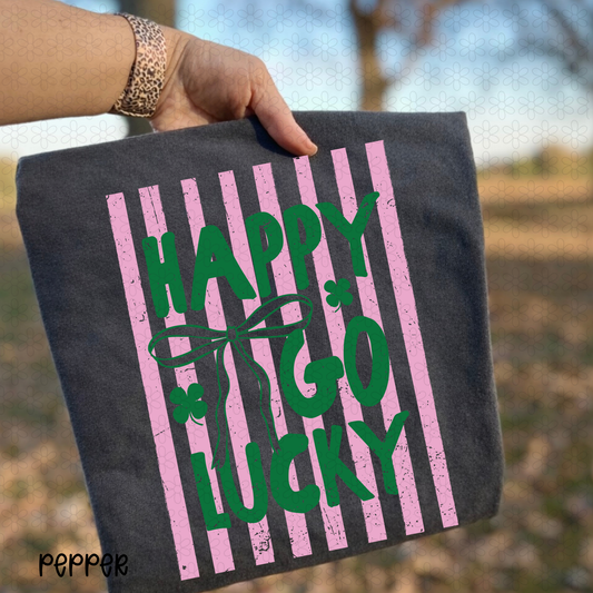 Happy Go Lucky DTF Transfer