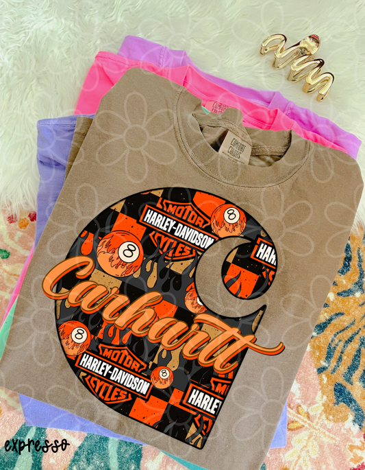 Harley Davidson Carhartt DTF Transfer