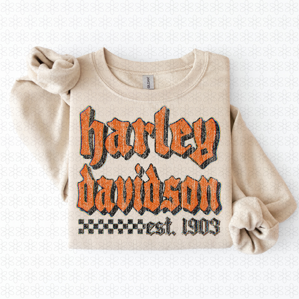 Harley est 1903 Completed Tee